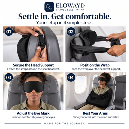 Elowayd™ First Class 3-in-1 Travel Sleep Set