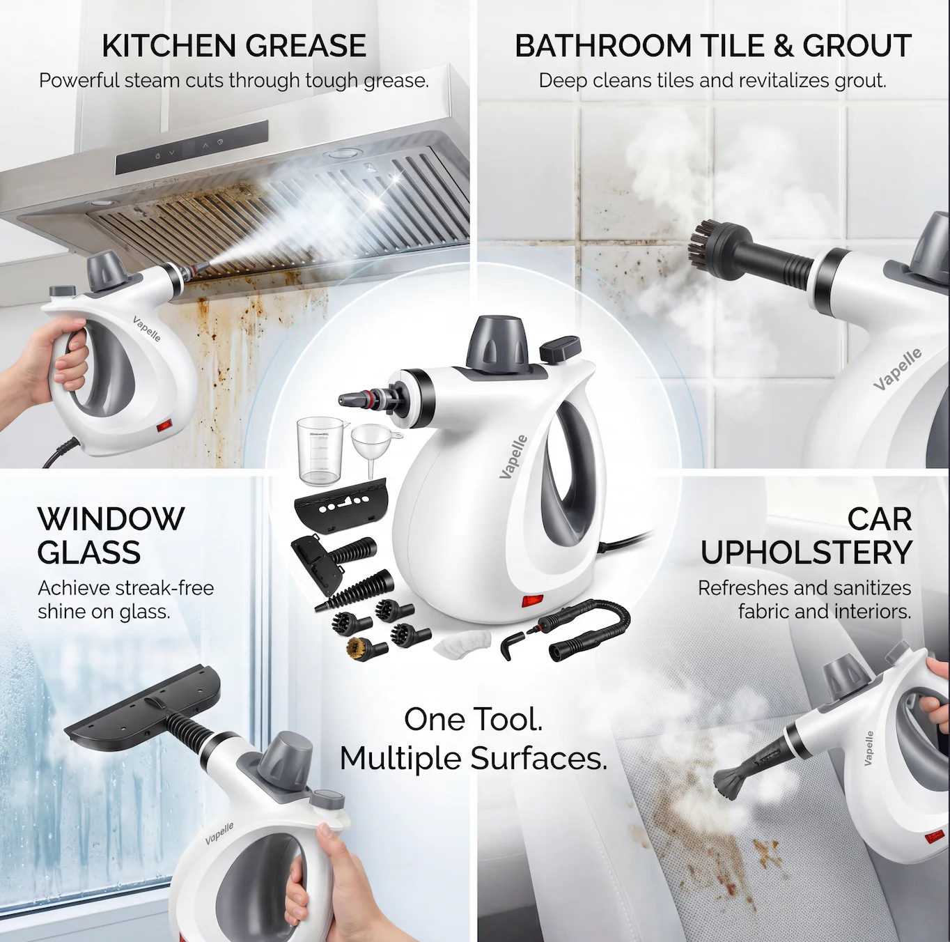 Liranchi Vapelle Steam Cleaner