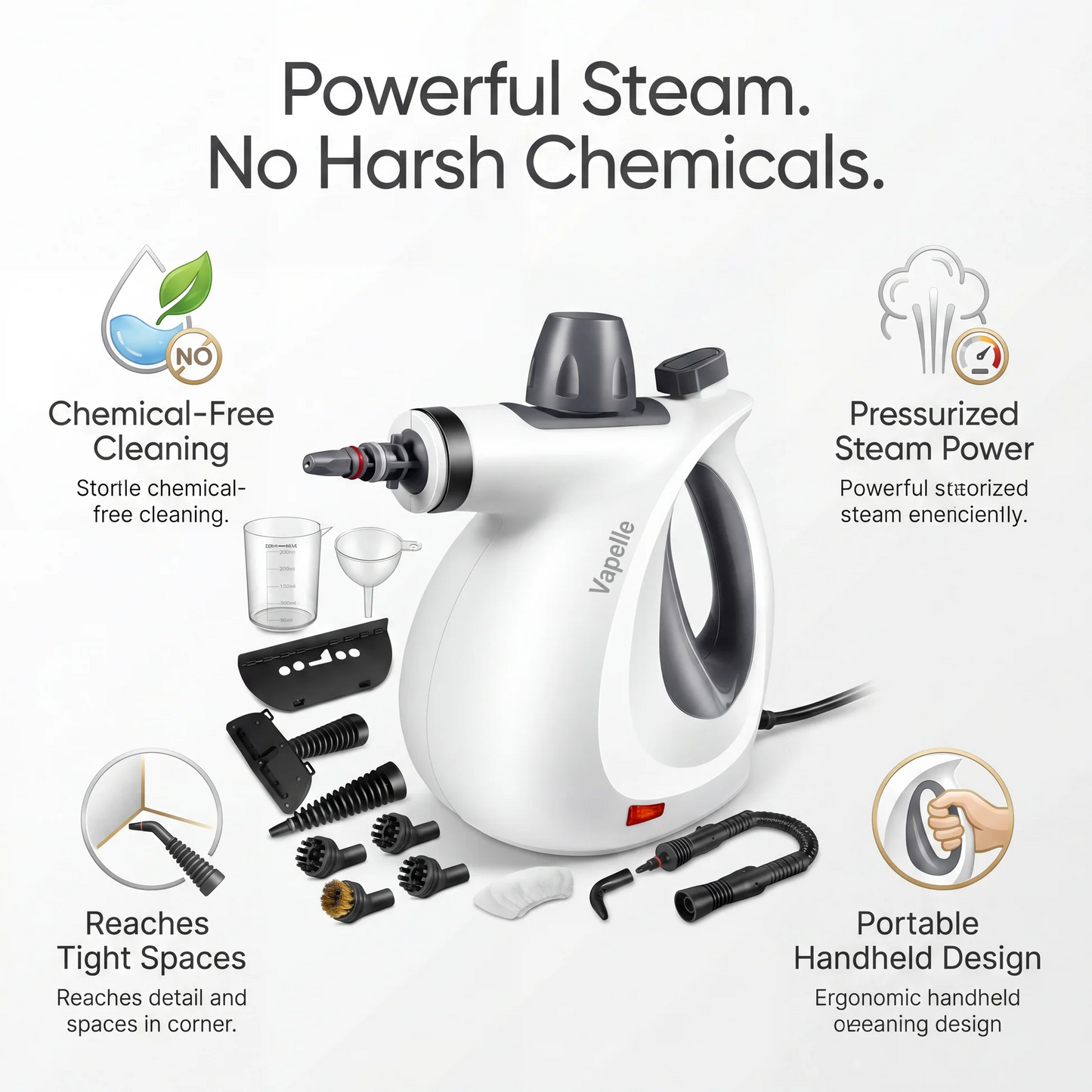 Liranchi Vapelle Steam Cleaner