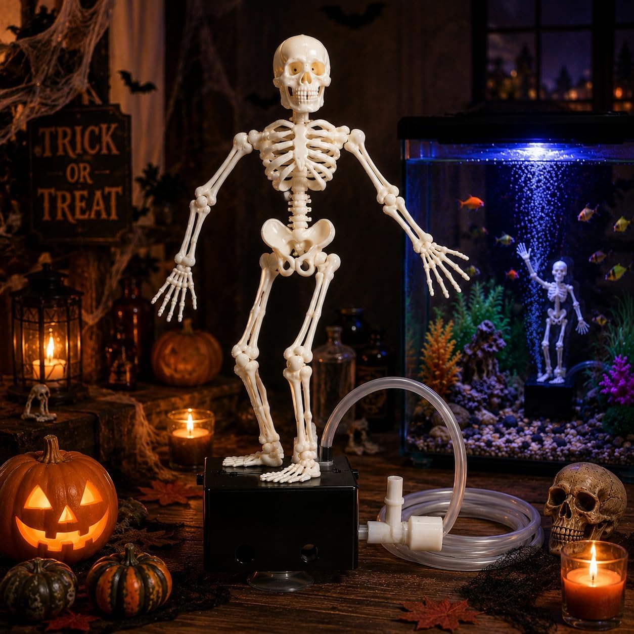Dancing Skeleton Aquarium
