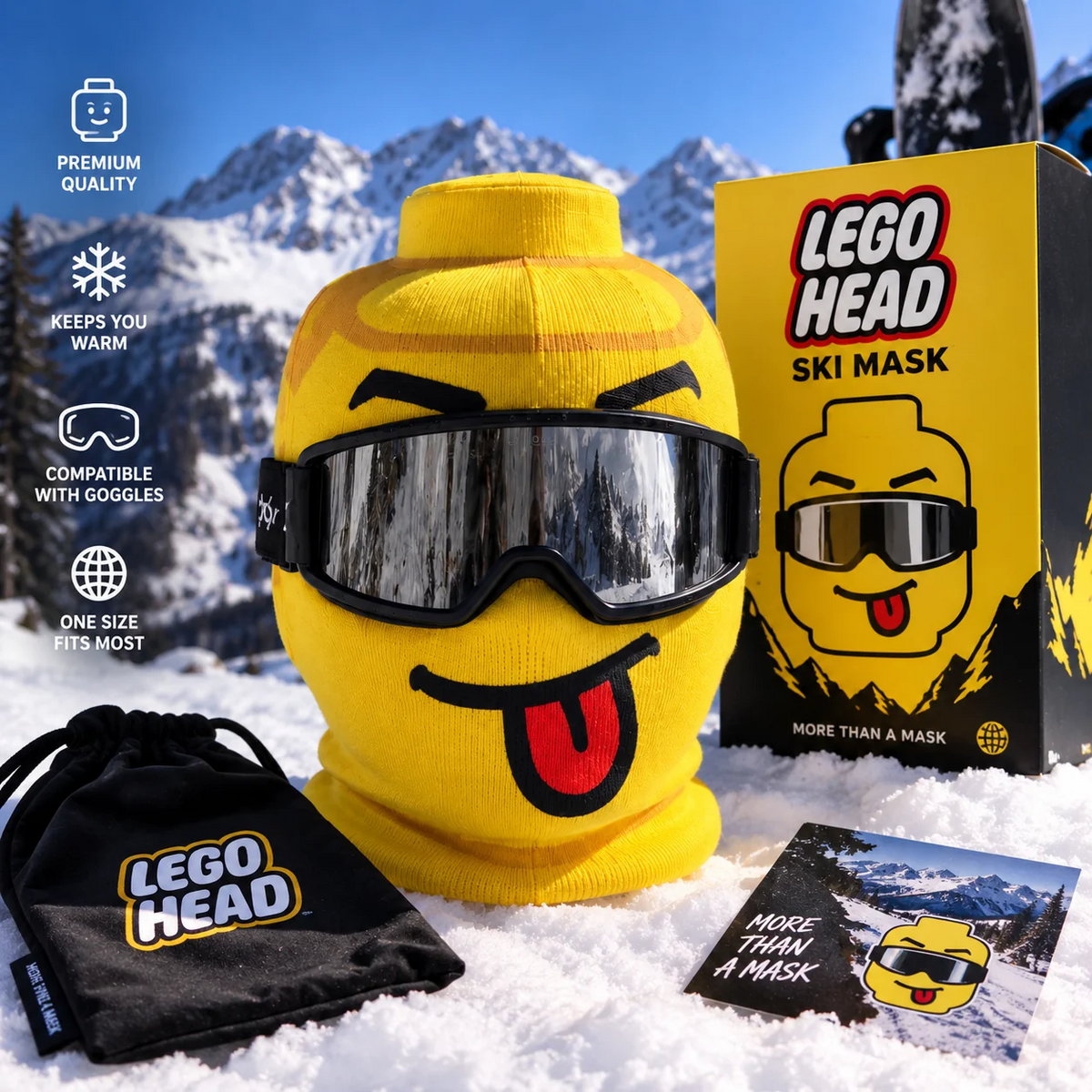 LegoHead – Ski Mask